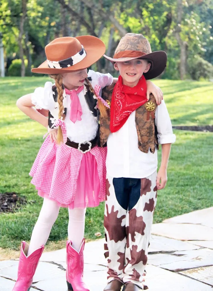 Cowboy And Cowgirl Halloween Costume