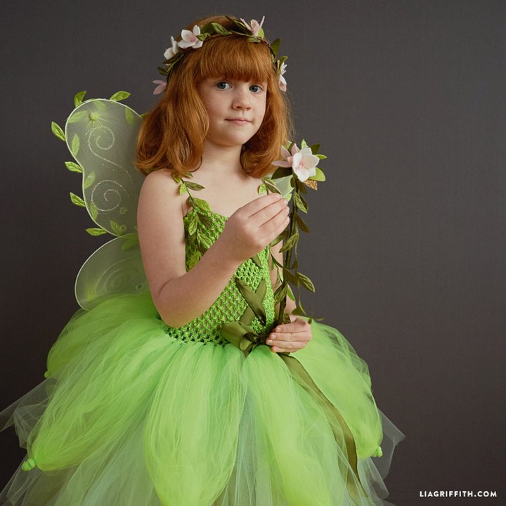DIY Fairy Costume For Toddler