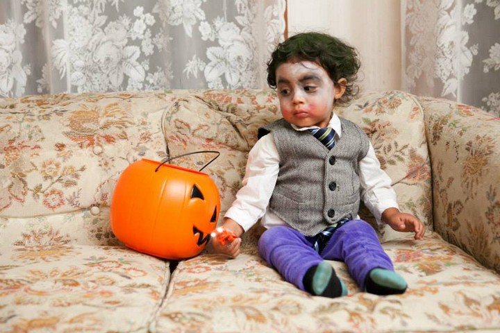 DIY Joker Halloween Kids Costume