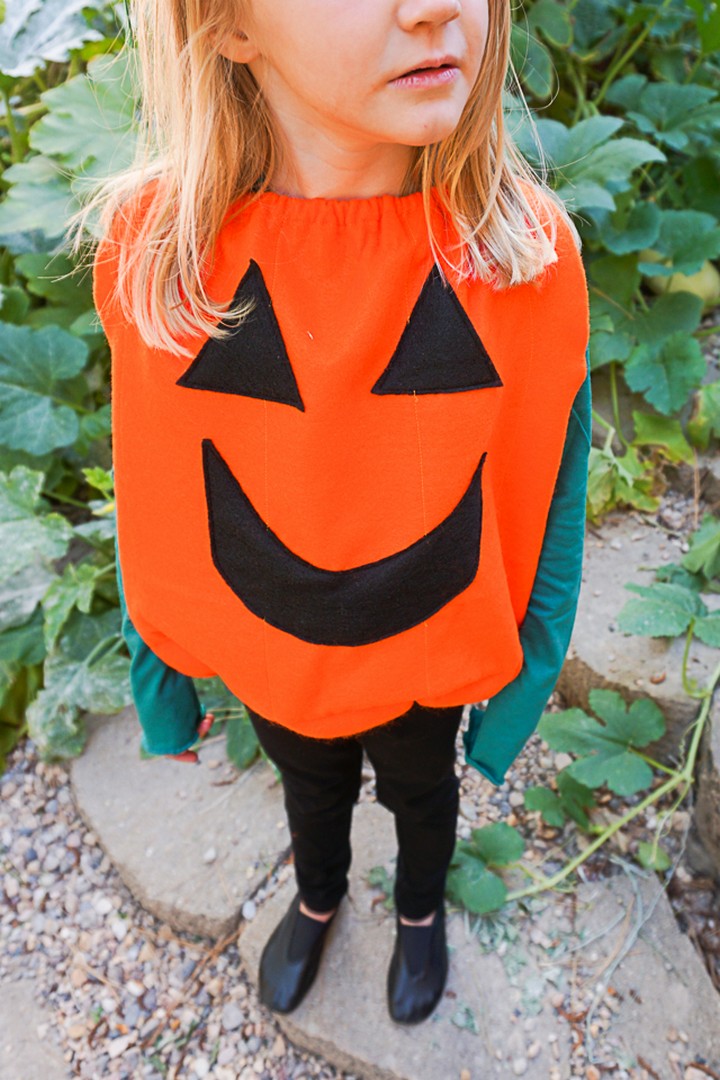 DIY Pumpkin Costume For Kids