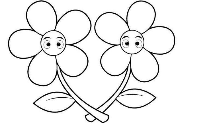 Flower Coloring Pages 1