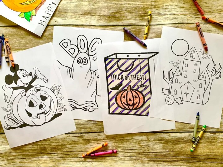 Free Printable Halloween Coloring Pages