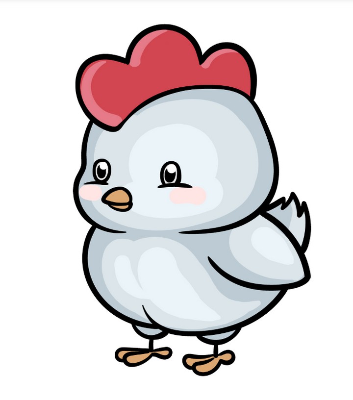 How To Draw A Cute Chicken A Step By Step Guide