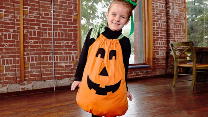 Pumpkin Pillowcase Costume