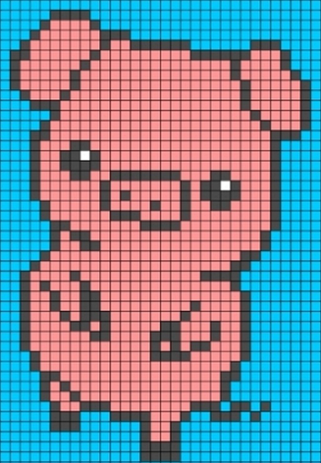 Another Kawaii Pig Pattern