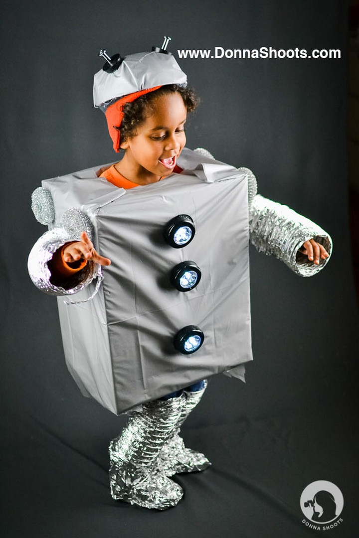 Creative Costume Ideas For The Non Crafty Mr. Roboto
