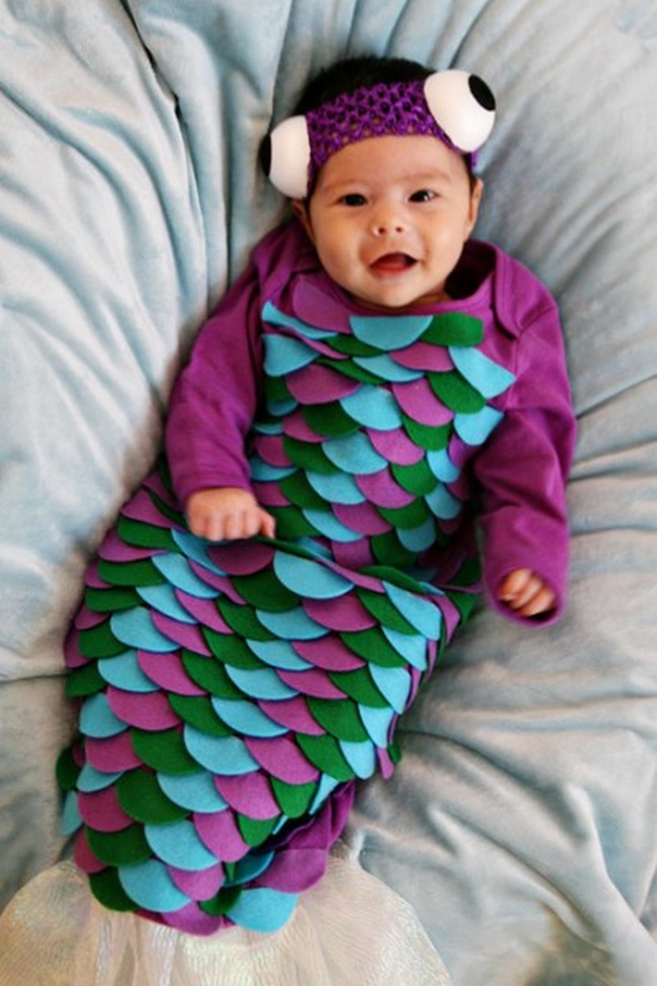 DIY Baby Fish Costume