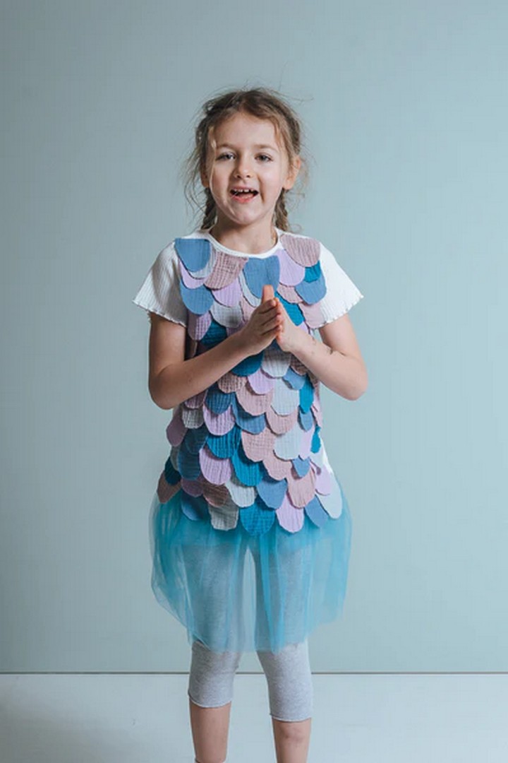 DIY Carnival Costume Rainbow Fish