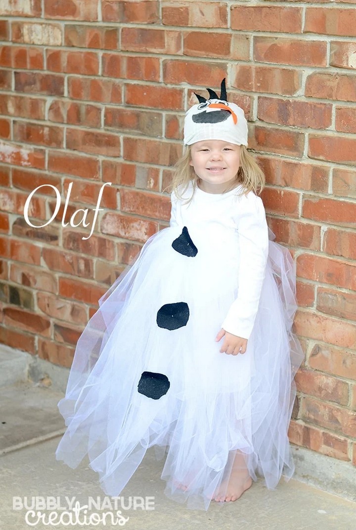 DIY Disney Olaf Tutu Costume