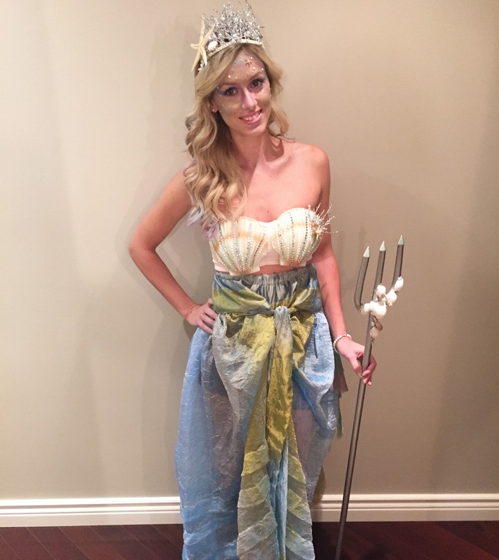 DIY Easy Mermaid Costume