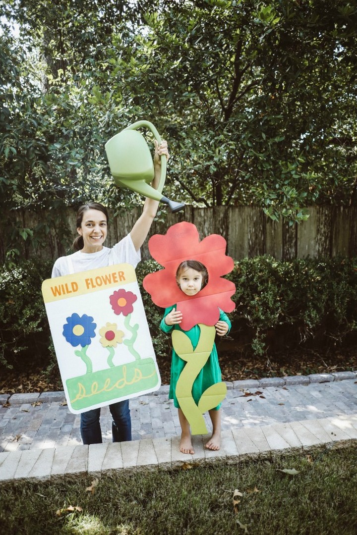 DIY Flower Costume 1