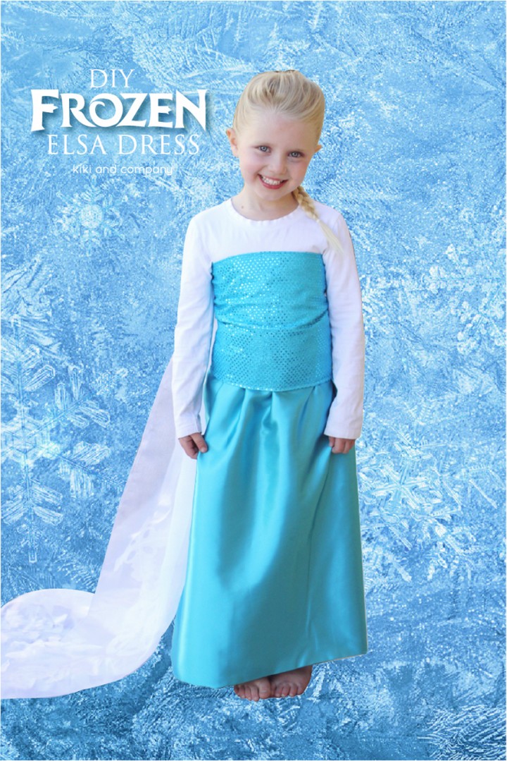 DIY Frozen Elsa Dress