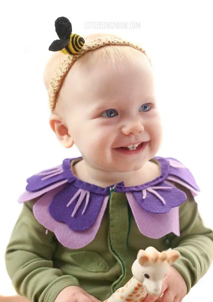 DIY Little Flower Costume