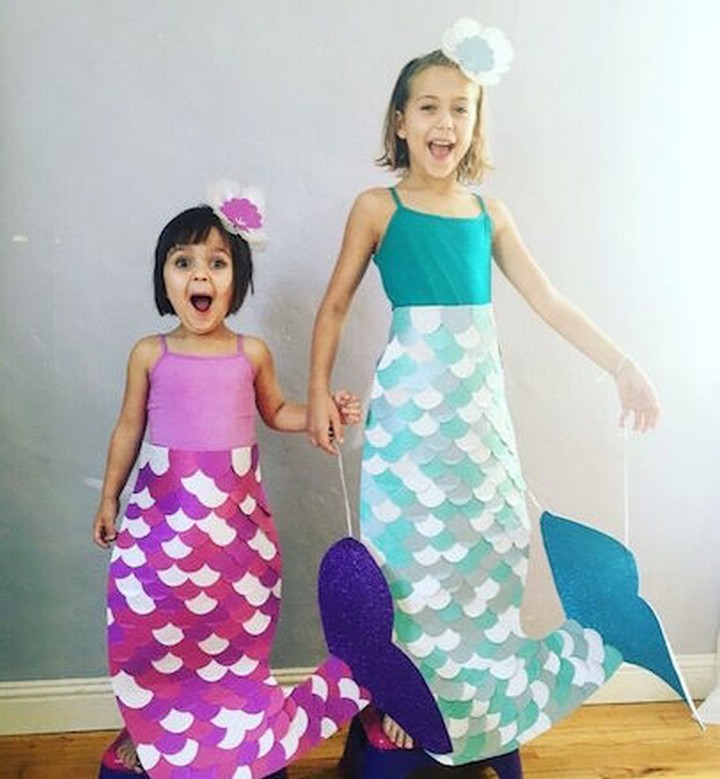 DIY Mermaid Costume Easy To Create