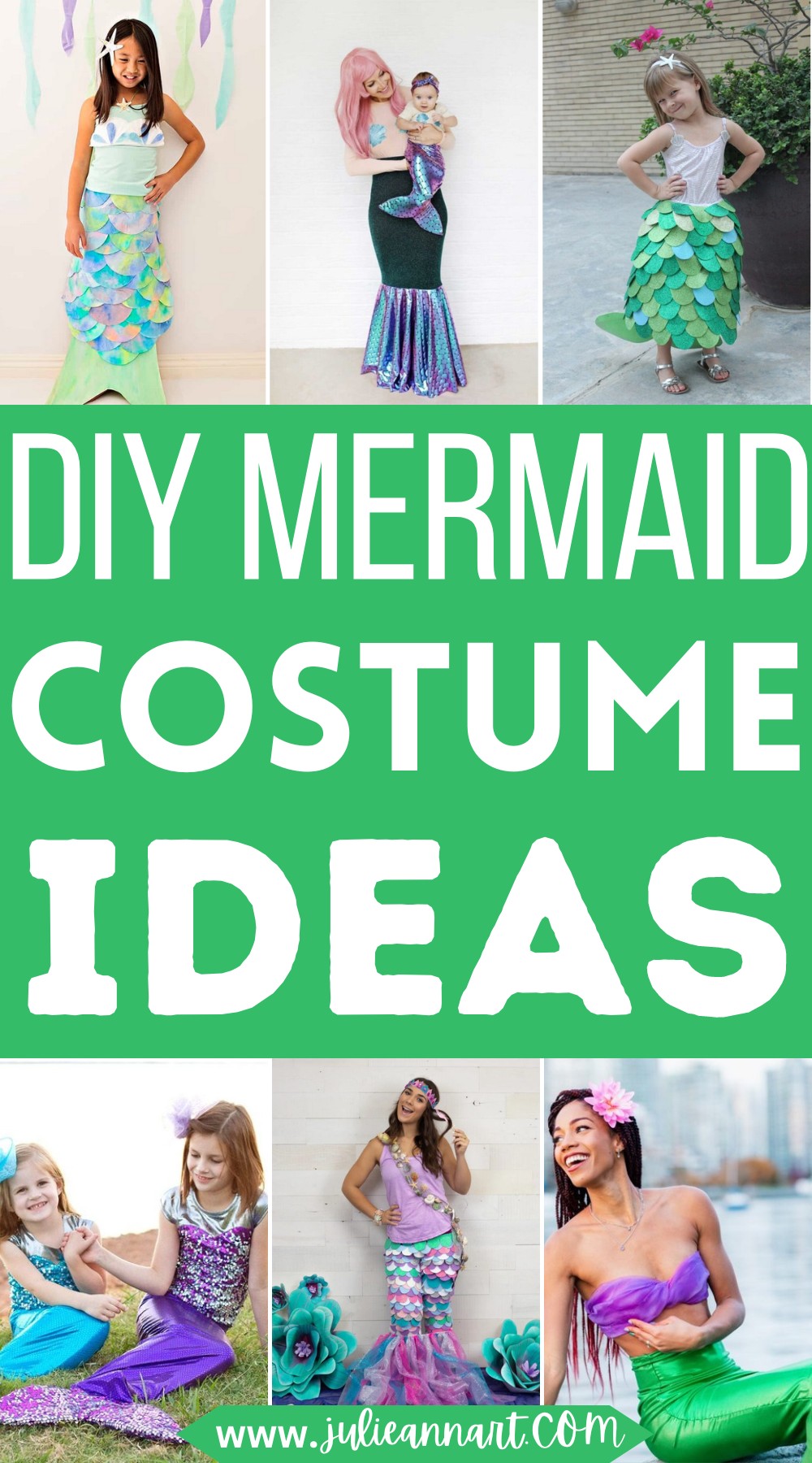 DIY Mermaid Costume Ideas