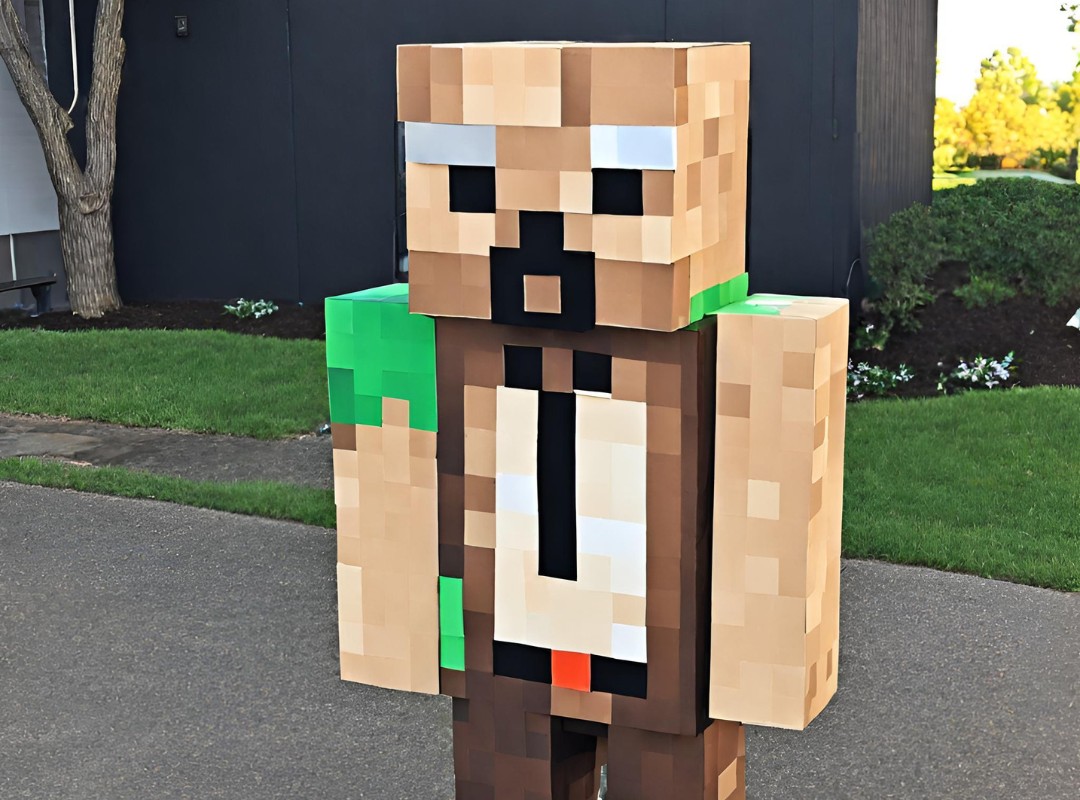 DIY Minecraft Costume