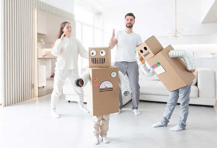 DIY Robot Costumes For Kids