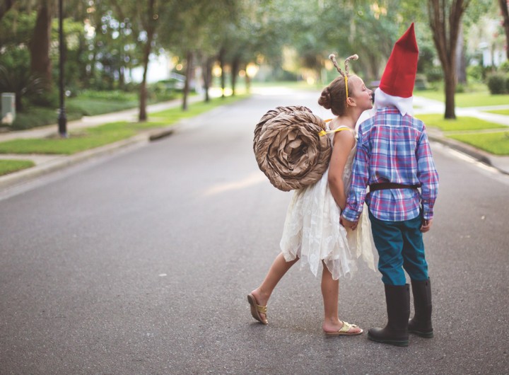 DIY Snail And Gnome Halloween Costume