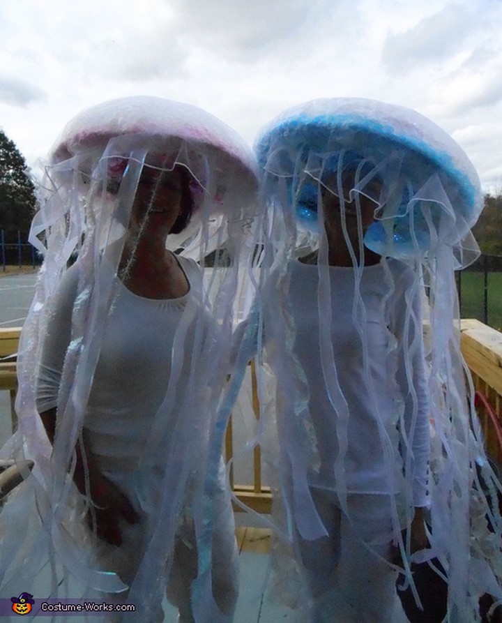 Easy DIY Jellyfish Costumes