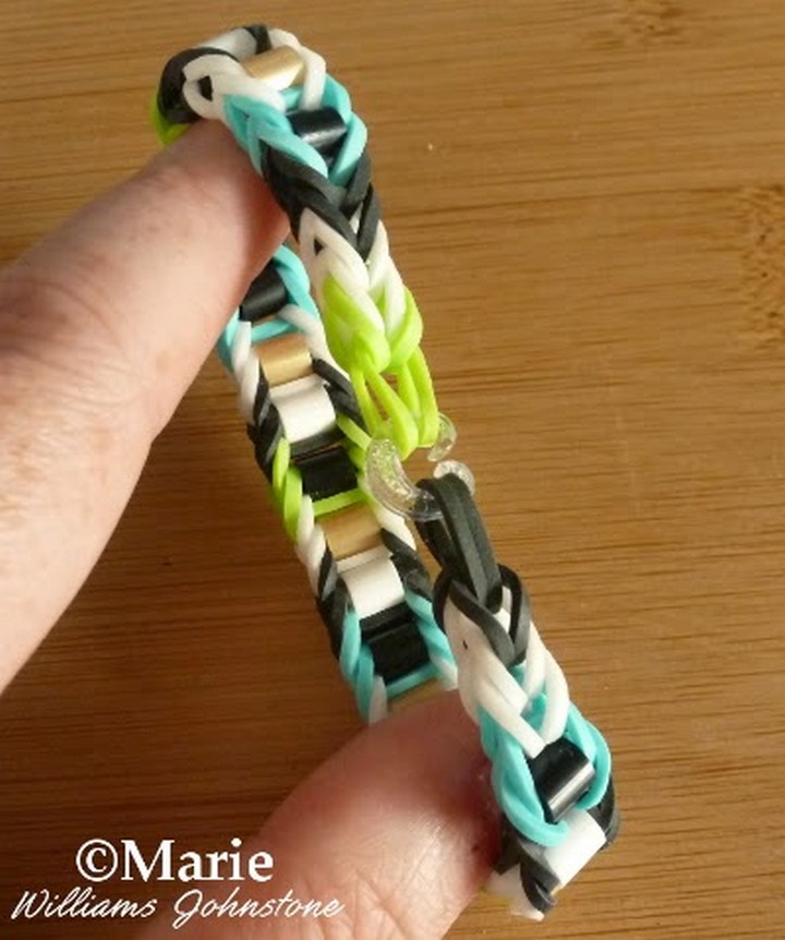 Easy Rainbow Loom Bracelets With Beads