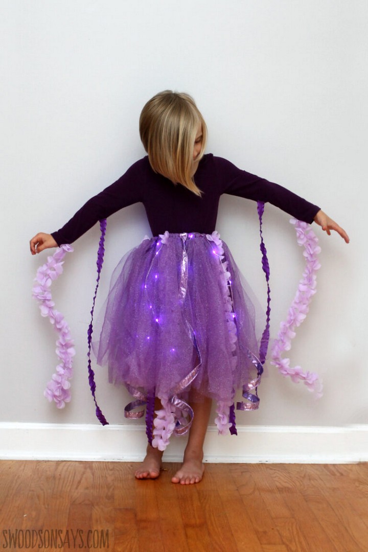 Glow In The Dark DIY Jellyfish Costume