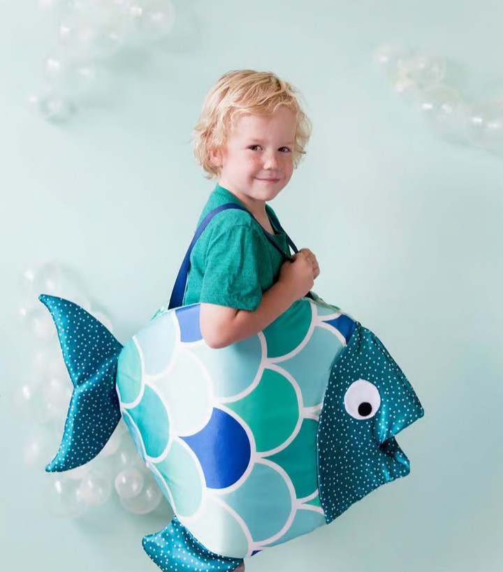 Handmade DIY Fish Costume