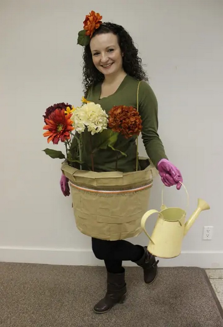 How To Make A DIY Flower Costume
