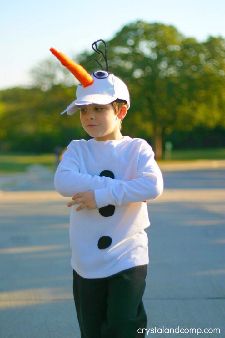 How To Make An Olaf Costume On A Budget