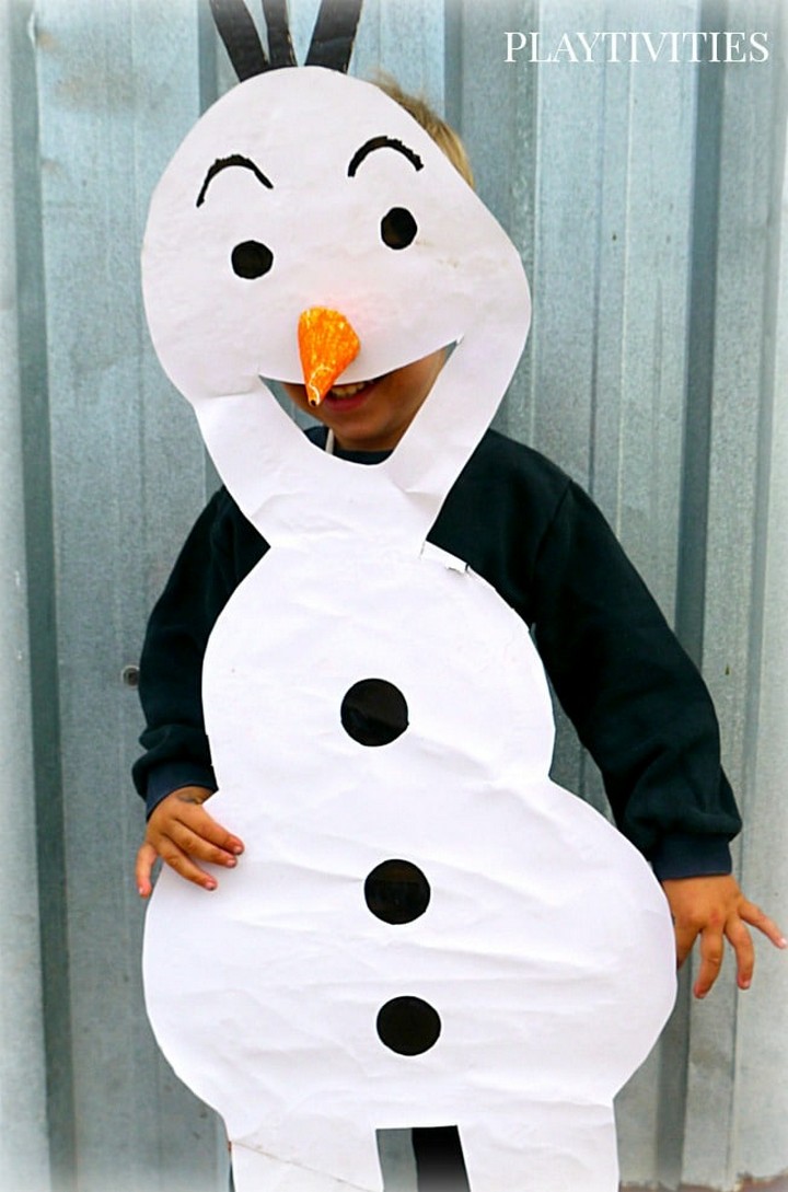 How To Make Olaf From Frozen Halloween Costume