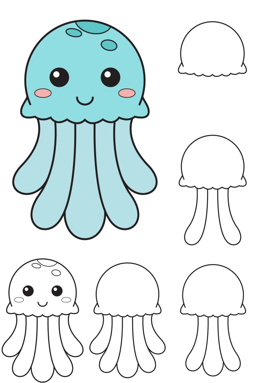 How to Draw a Jellyfish