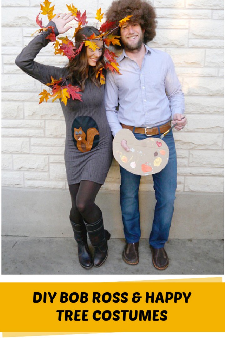 Bob Ross Couples Costume