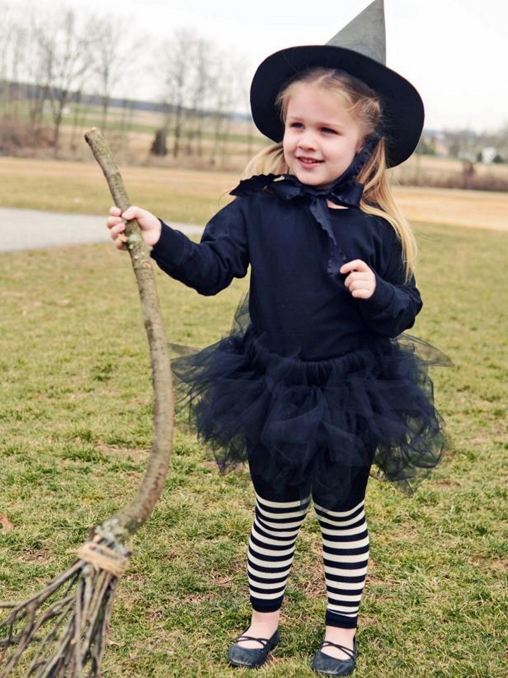 Make A Kid's Witch Costume