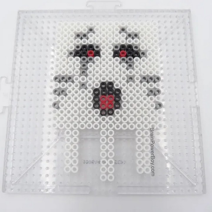 Minecraft Perler Bead Pattern Ghast