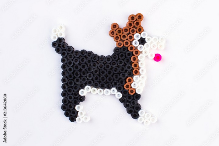 Perler Bead Dog