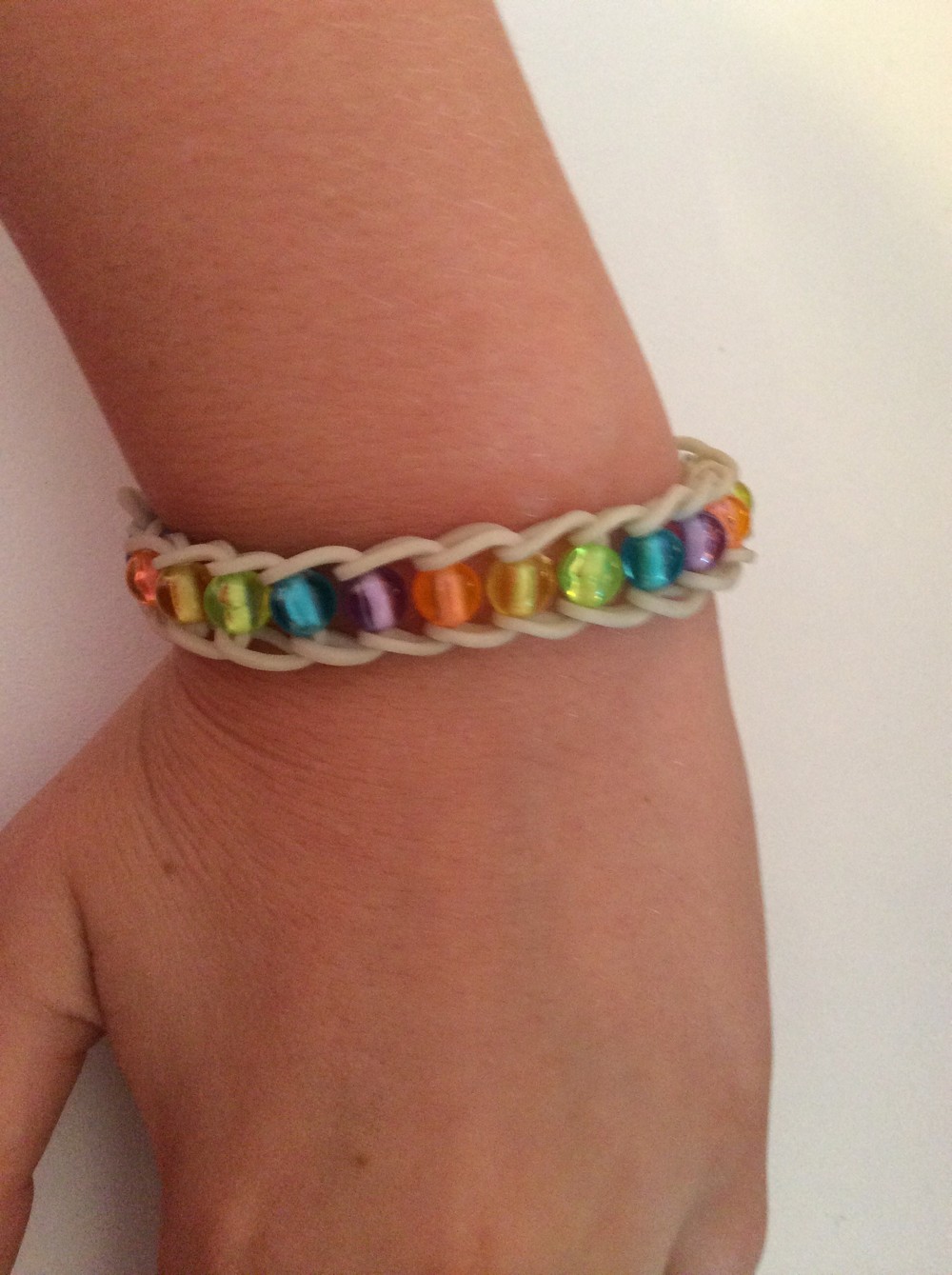 Rainbow Loom Beaded Single