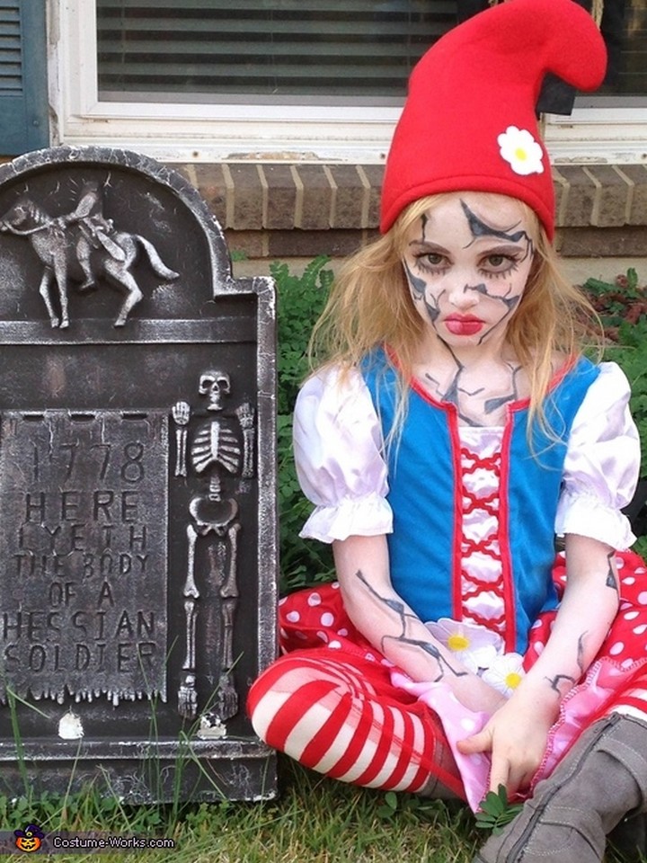 Shattered Garden Gnome Costume