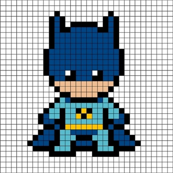 Simple Batman Pattern for Kids