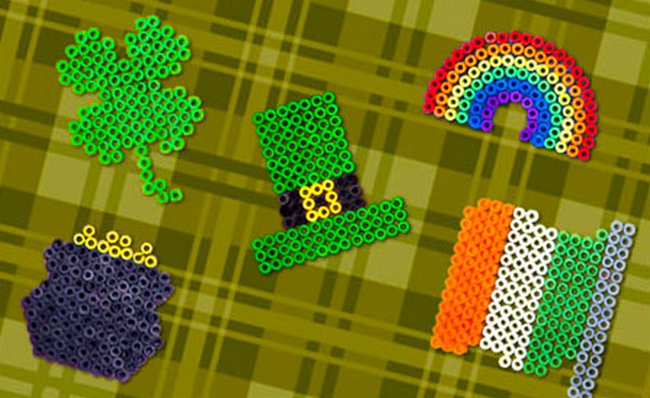 St. Patrick’s Day Melty Bead Shapes