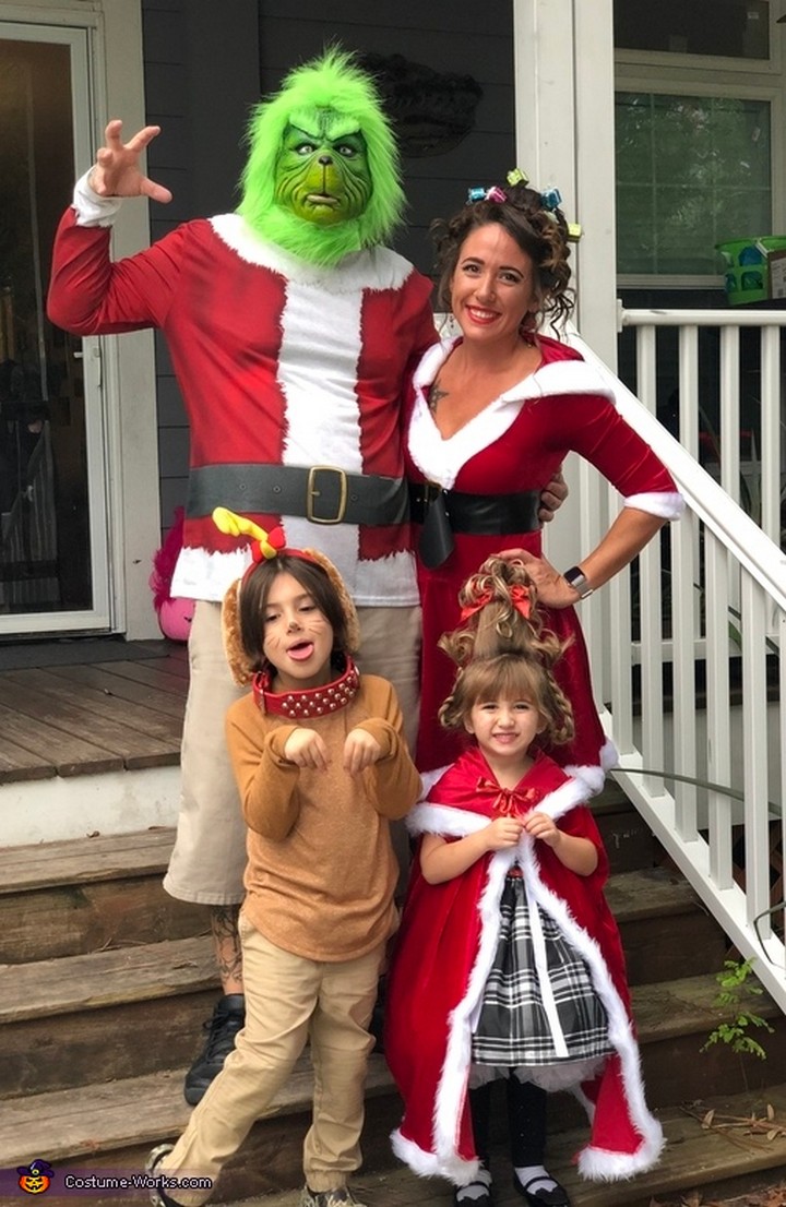 The Grinch Family Costume