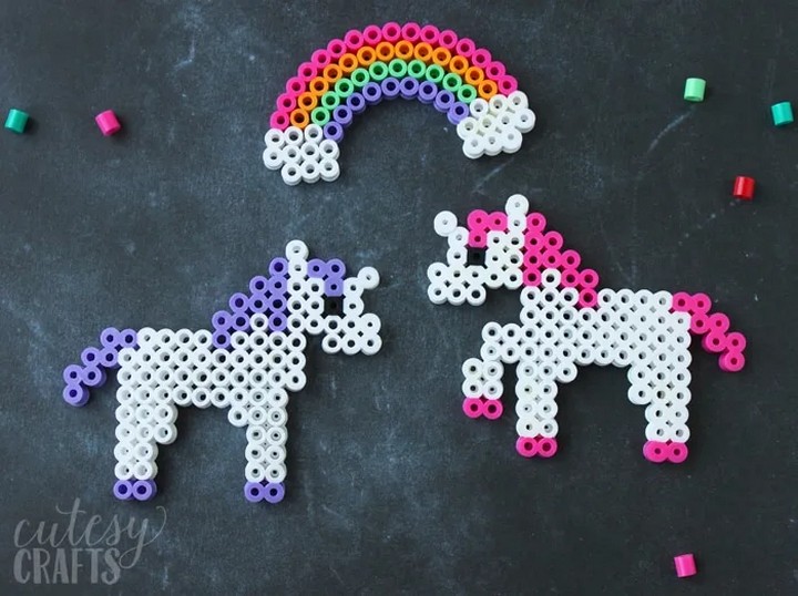 Unicorn Perler Bead Pattern