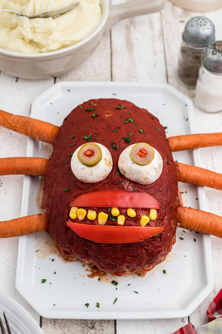 Monster Meatloaf Recipe For Halloween