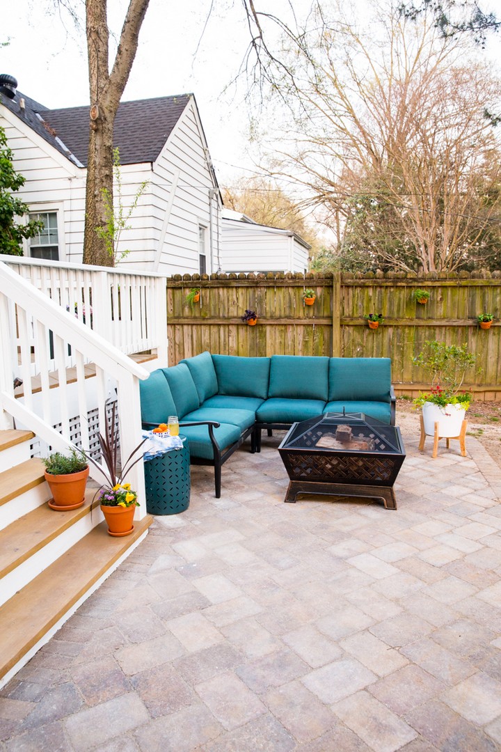 Adding A DIY Paver Patio To The Backyard