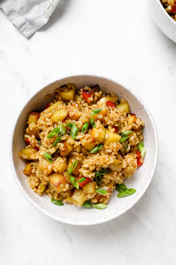 20 Minute Potato Fried Rice