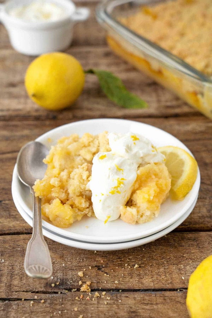 Best Lemon Dump Cake