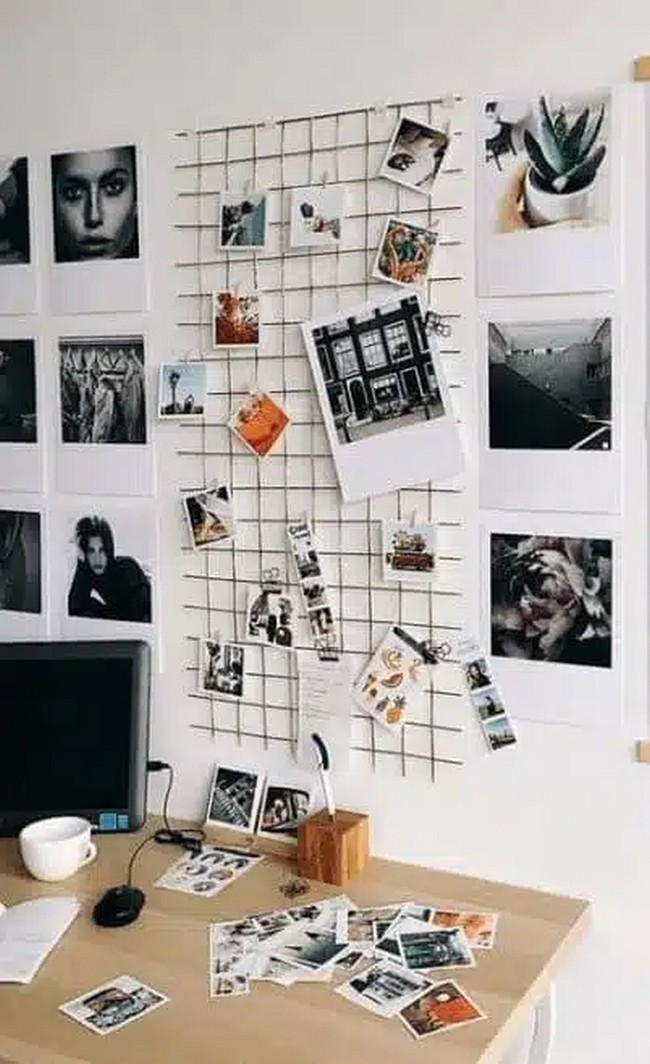 DIY Wall Photo Collage For Your Bedroom