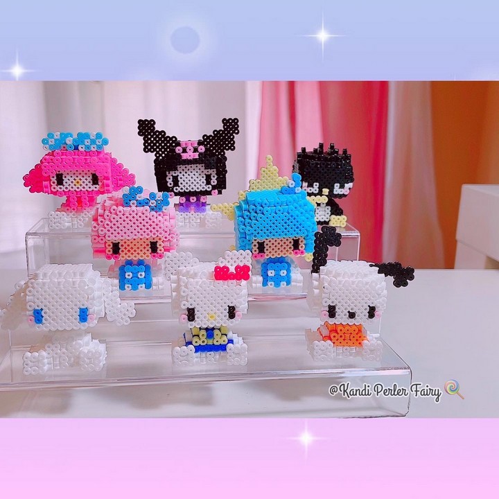 Hello Kitty & Friends 3D Perlers