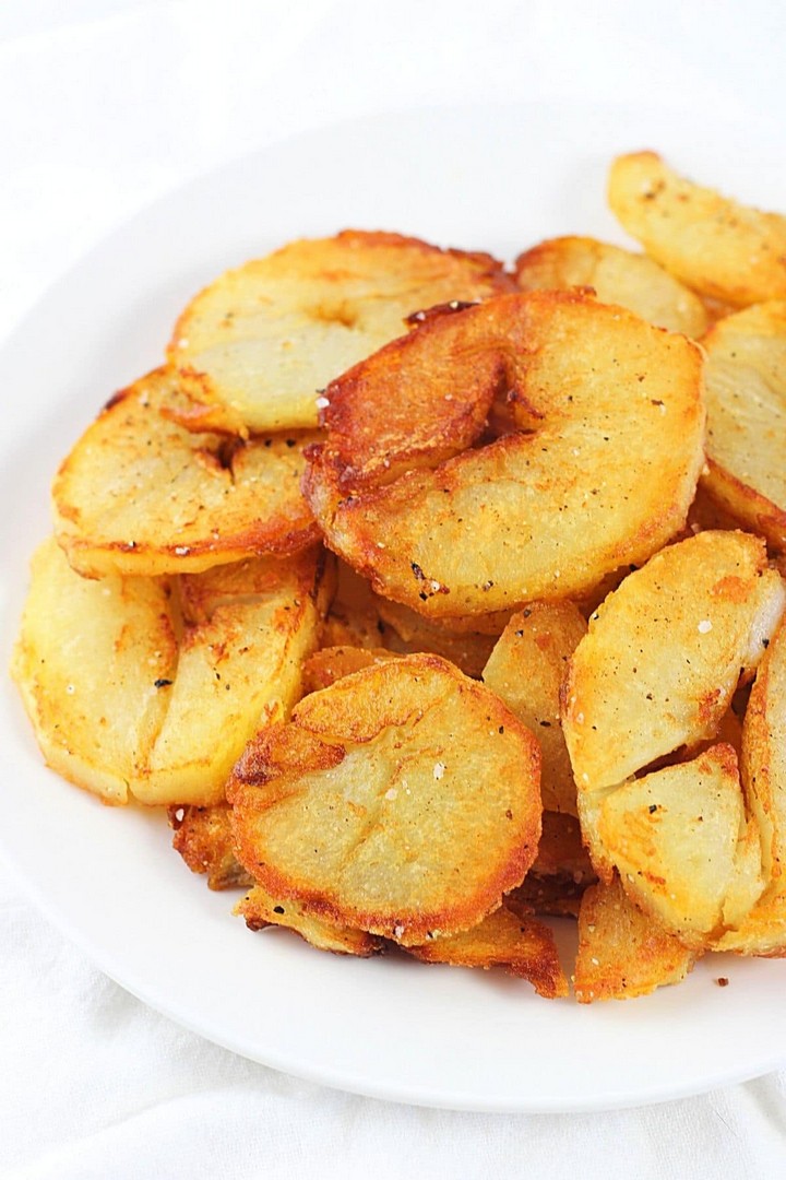 Leftover Baked Potato Home Fries