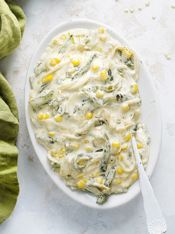 Rajas Con Crema