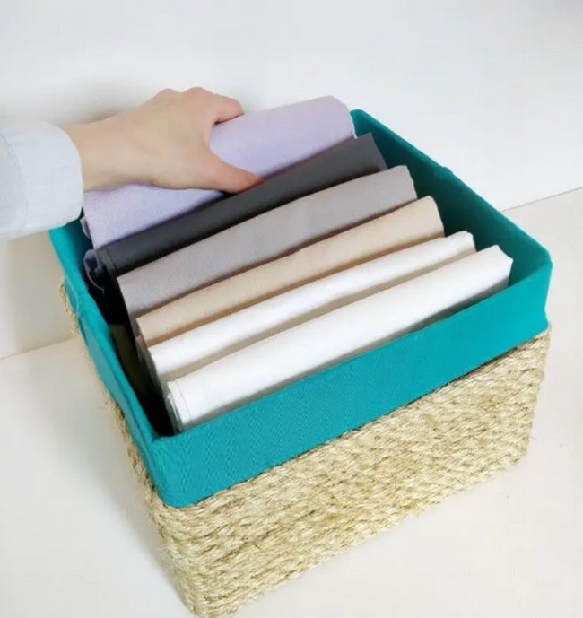 DIY Rope Basket Out Of Cardboard Box