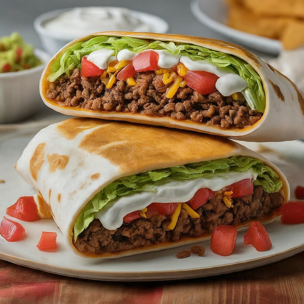 Homemade Crunch Wrap Supreme